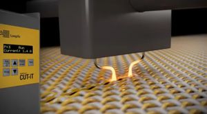 sistema de corte de fio quente