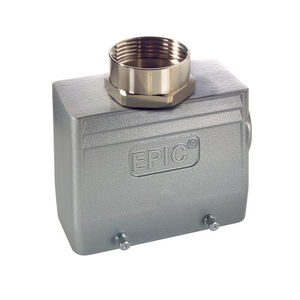 carcaça de conector metálica