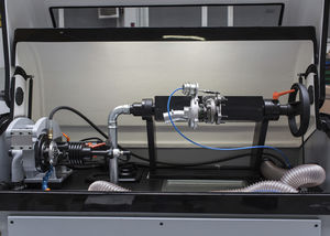 equipamento de teste para turbocompressor