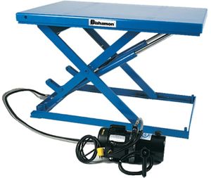 mesa elevatória tipo tesoura