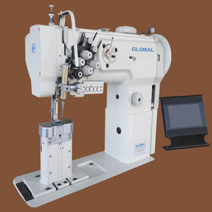 máquina de costura de pontos decorativos
