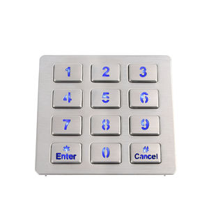 teclado numérico 12 teclas