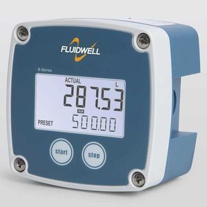 controlador de batelada de instalação em quadro 1