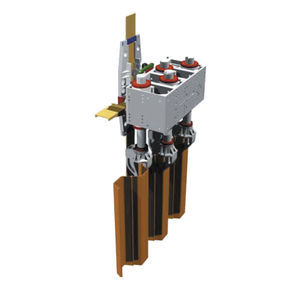equipamento para cravação de postes