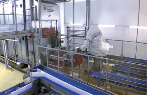 pasteurizador para a indústria alimentar