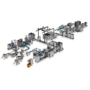 linha de produção de alimentos automática