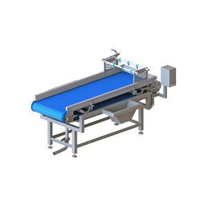mesa de controle de qualidade para produtos alimentares