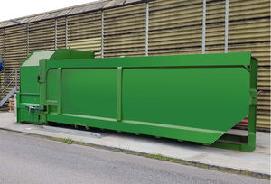 compactador de resíduos móvel