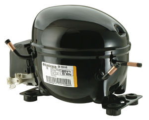 compressor de refrigeração hermético / de pistão / de simples estágio / para refrigeração comercial