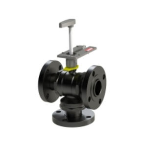 válvula rotativa flange redonda