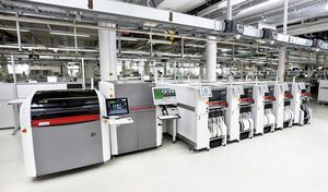máquina insersora para componentes eletrônicos