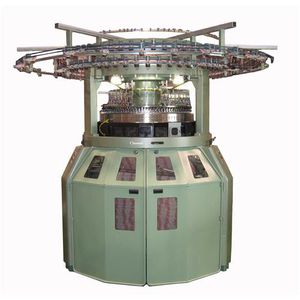 máquina de tricô circular