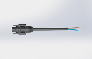 conector de alimentação elétrica