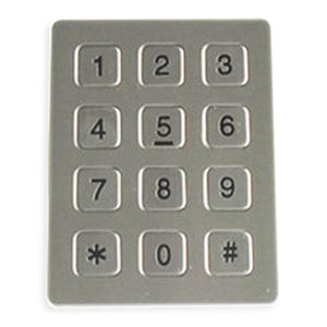 teclado numérico embutido 1