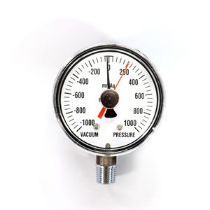 manômetro com mostrador analógico