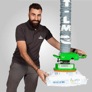 manipulador com tubo de sucção