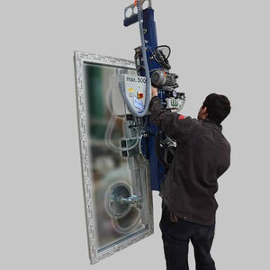balancim com ventosas para placas de vidro