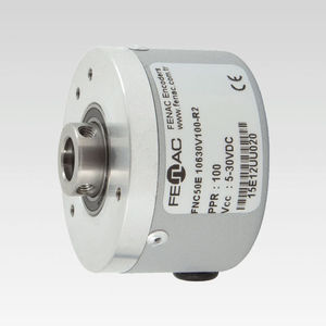 encoder rotativo incremental / com saída analógica / de eixo oco / robusto