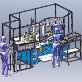 máquina de montagem automática