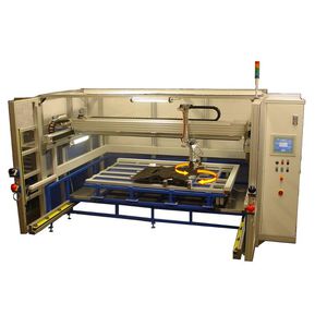 máquina grampeadora para chapa de alumínio