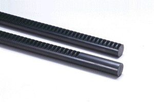 cremalheira de dentes retos