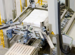 PaletizadorcommáquinaEncolvedora