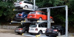 plataforma para estacionamento