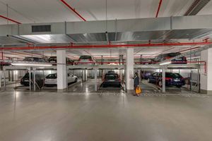 plataforma para estacionamento deslizante