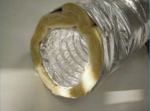 duto de ventilação flexível