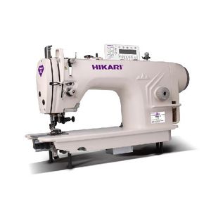 máquina de costura calcador com corte lateral / de agulha única / ponto fixo / de alta velocidade
