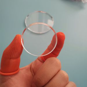janela de transmissão óptica em sílica fundida 1
