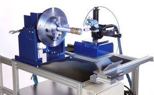 máquina estacionária de solda a laser