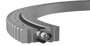 rolamento de giro dentado externo