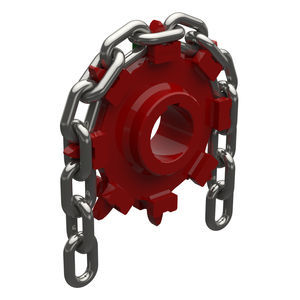 roda dentada de corrente