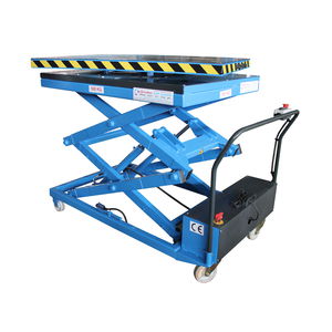 台面elevatória tipo tesoura