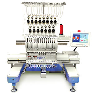 máquina de bordar de cabeçote único