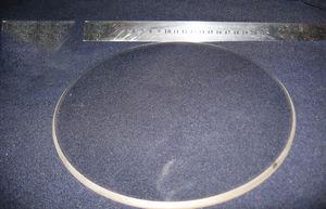 janela de transmissão óptica de grandes dimensões 1