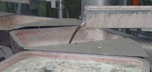 máquina de fundição