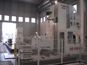 mandriladora-fresadora CNC