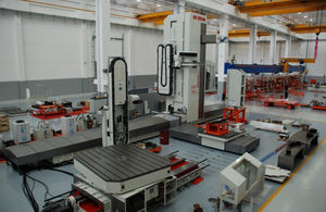 centro de mandrilamento-fresamento CNC