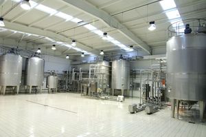 máquina de produção para produtos alimentares