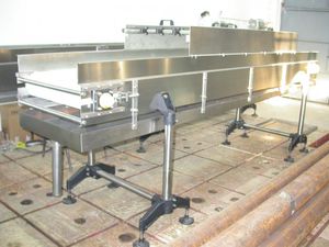 Lavadora de alimentos de esteira