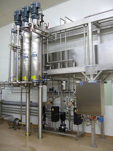 linha de processamento de soro de leite