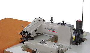 máquina de costura de ponto invisível
