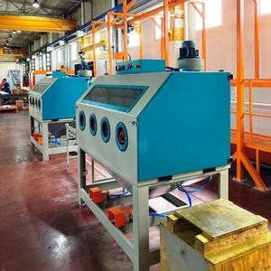 cabine de jateamento de areia por pressão 1