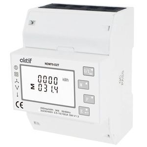 analisador para redes elétricas trifásicas