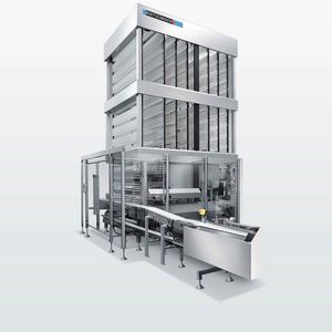 sistema de armazenamento intermédio para a indústria alimentícia