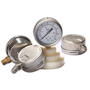 manômetro com mostrador analógico