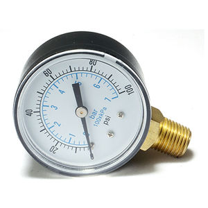 manômetro com mostrador analógico