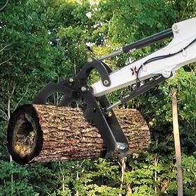 garra para grua florestal